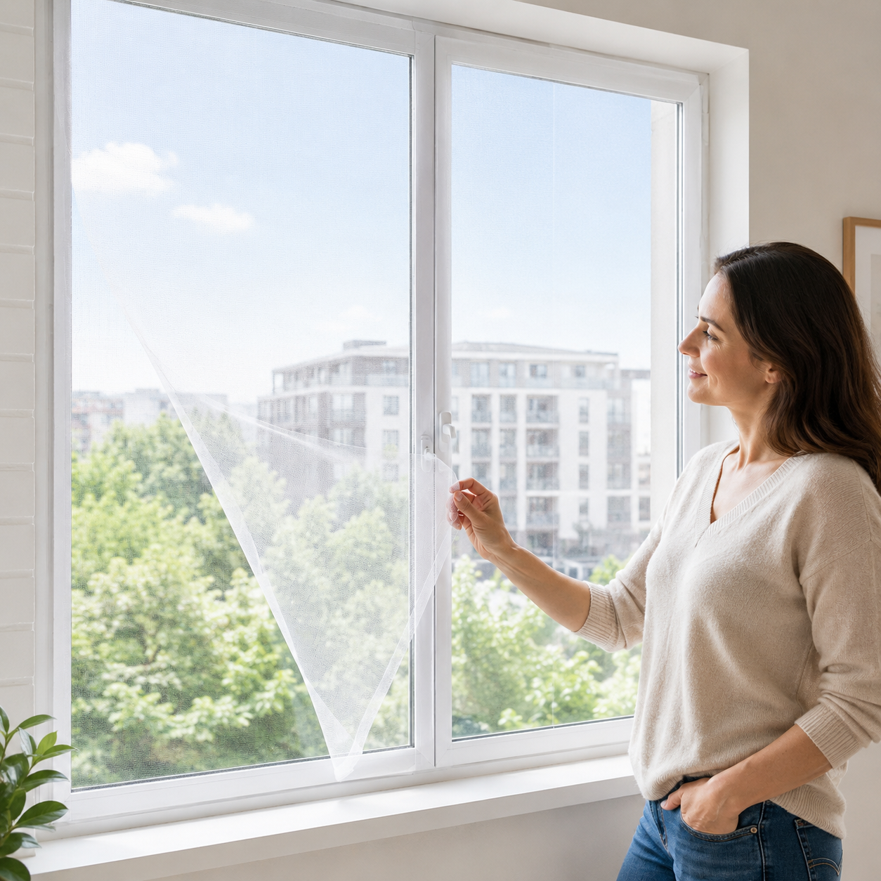 Moustiquaire Fenêtre Ajustable